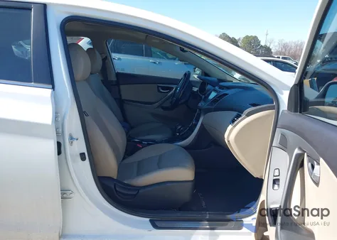 2015 Hyundai Elantra Limited from USA, damaged, VIN 5NPDH4AE6FH610671